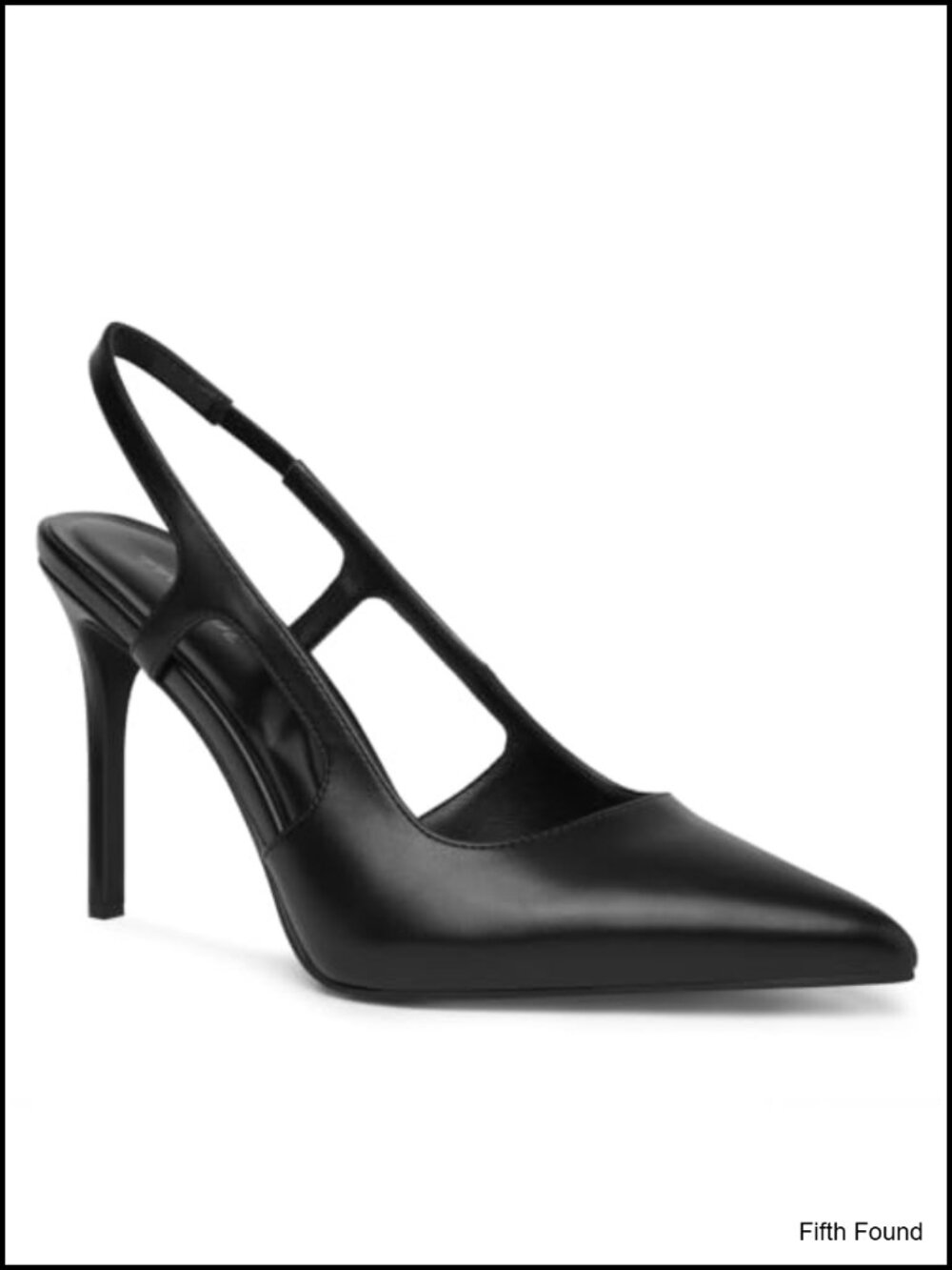 Women's Slingback Stiletto Heels Pointed Toe Pumps Formal Dress Shoes